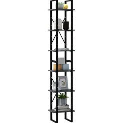Kirjahylly 40x30x105-210cm, eri materiaaleja/kokoja ja värejä