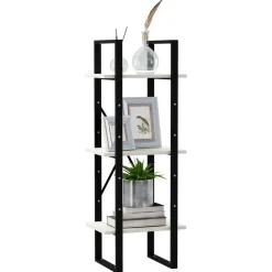 Kirjahylly 40x30x105-210cm, eri materiaaleja/kokoja ja värejä