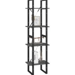 Kirjahylly 40x30x70-140cm, eri materiaaleja/kokoja ja värejä