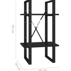 Kirjahylly 40x30x70-140cm, eri materiaaleja/kokoja ja värejä