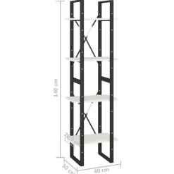 Kirjahylly 40x30x70-140cm, eri materiaaleja/kokoja ja värejä