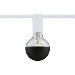 Kiskovalaisimen sovitin Paulmann URail E27 max 20W himmennettävä signaalivalkoinen