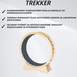 Kissan juoksupyörä Trekker XL, 110x36x122cm