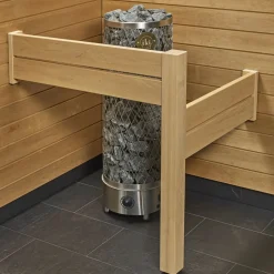 Kiukaan suojakaide/jalkatuki Sun Sauna Relax L-malli