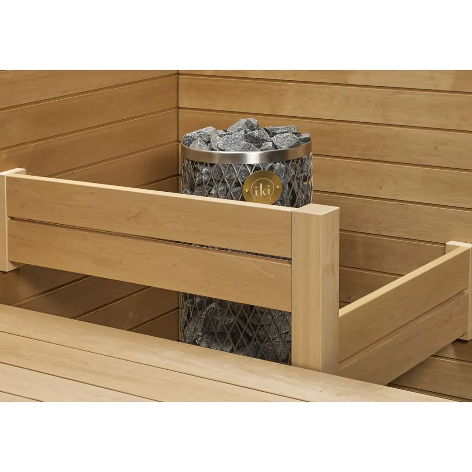 Kiukaan suojakaide/jalkatuki Sun Sauna Relax L-malli