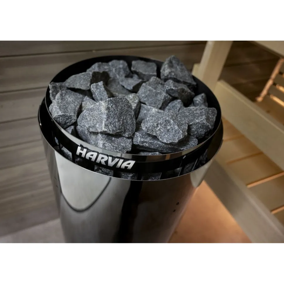 Kiukaan suojaseinä Harvia Cilindro PC70/PC90 Black Steel