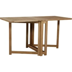 Klaffipöytä terassille Brafab Turin, 70cm, tiikki