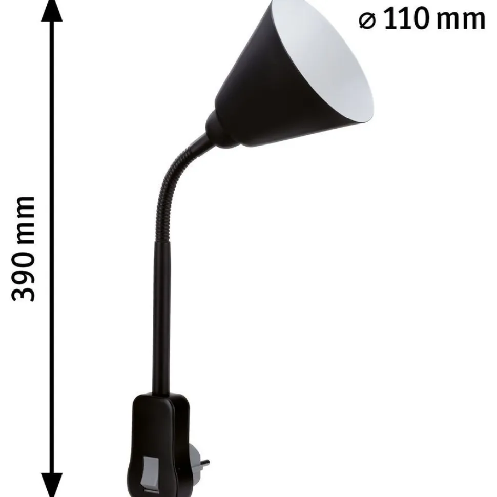 Klipsivalaisin Paulmann Junus Bras, E14, eri värejä