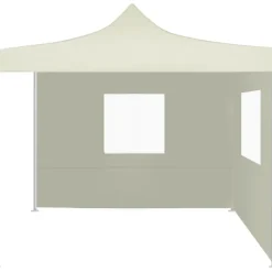 Kokoontaittuva juhlateltta 2 sivuseinää 2x2 m teräs kerma
