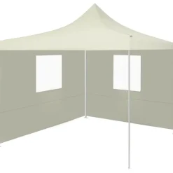 Kokoontaittuva juhlateltta 2 sivuseinää 2x2 m teräs kerma