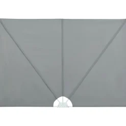 Kokoontaittuva terassin sivumarkiisi harmaa 240x160 cm