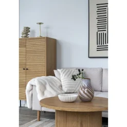 Koriste-esine House Nordic Decoration, 18x15x24cm, keramiikka, beige