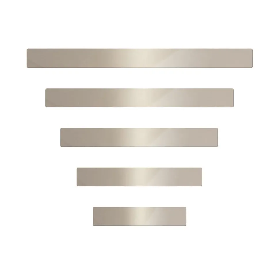 Koristelevyt Noro Relounge -vetimelle korkeakaappi kromi 2 kpl/pkt