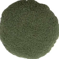 Koristetyyny Home4You LARRY pyöreä, Ø40x16 cm, vihreä