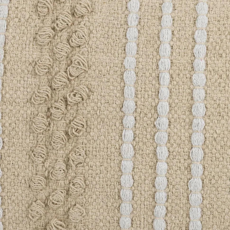 Koristetyyny tupsuilla Eglo Living Chevery, 60x35cm, kerma/beige