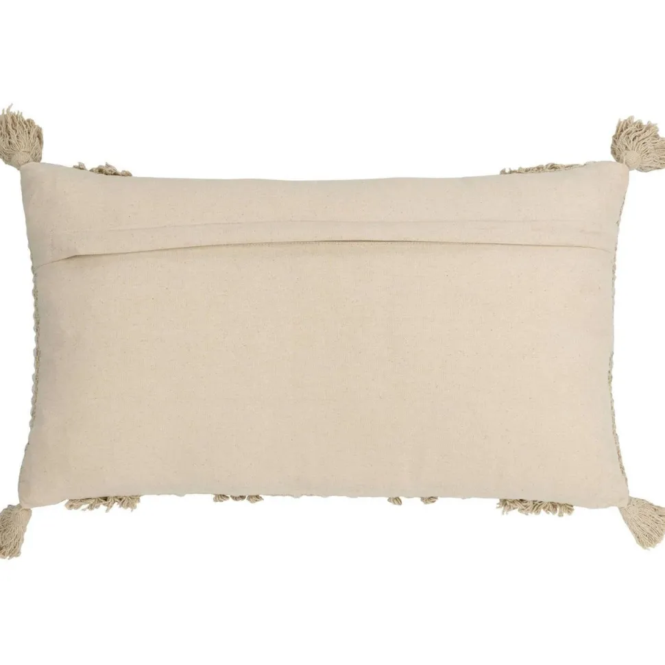 Koristetyyny tupsuilla Eglo Living Chevery, 60x35cm, kerma/beige