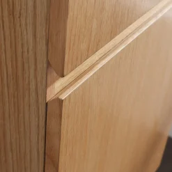 Korkea kaappi Bahtlife Lättsam 1500x450 mm tammi