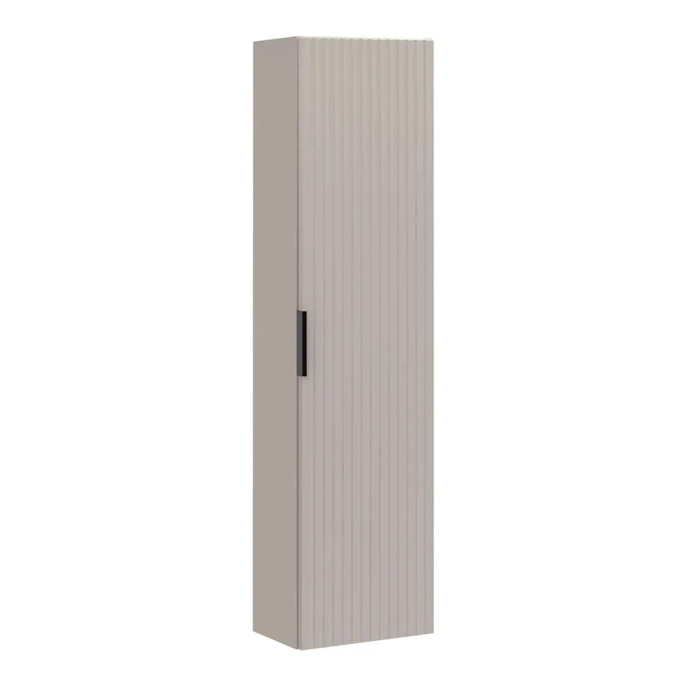 Korkea kaappi Interia Adele 140x35x25 cm, beige