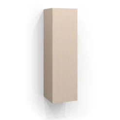 Korkea kaappi Svedbergs 120x35cm vaalea saarni