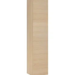 Korkea pyykkikaappi Temal, 182x43cm, hyllyllä ja koreilla, eri vaihtoehtoja