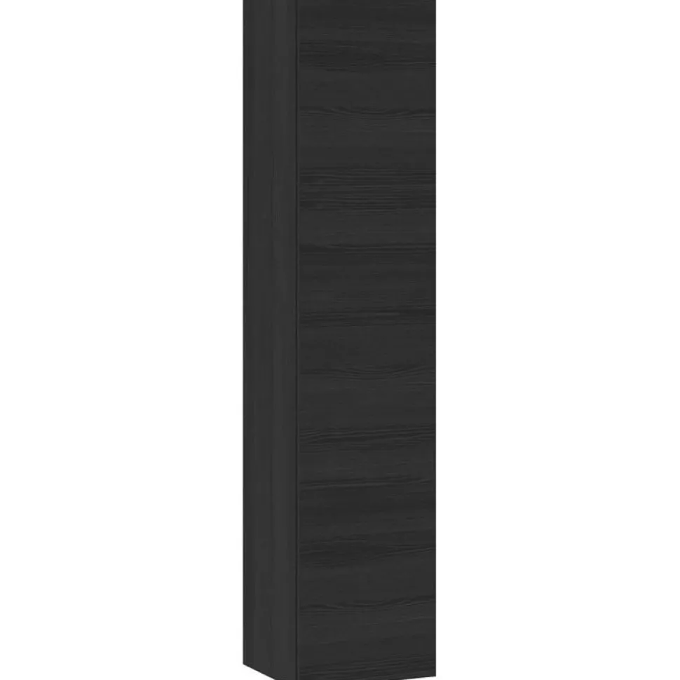 Korkea pyykkikaappi Temal, 182x43cm, hyllyllä ja koreilla, eri vaihtoehtoja