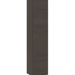 Korkea pyykkikaappi Temal, 182x48cm, hyllyllä ja koreilla, eri vaihtoehtoja