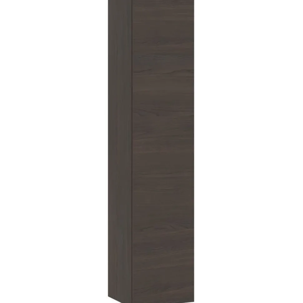 Korkea pyykkikaappi Temal, 182x48cm, hyllyllä ja koreilla, eri vaihtoehtoja