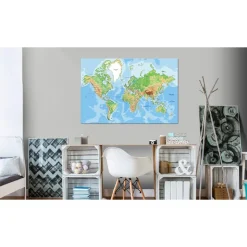 Korkkitaulu Artgeist World Geography eri kokoja