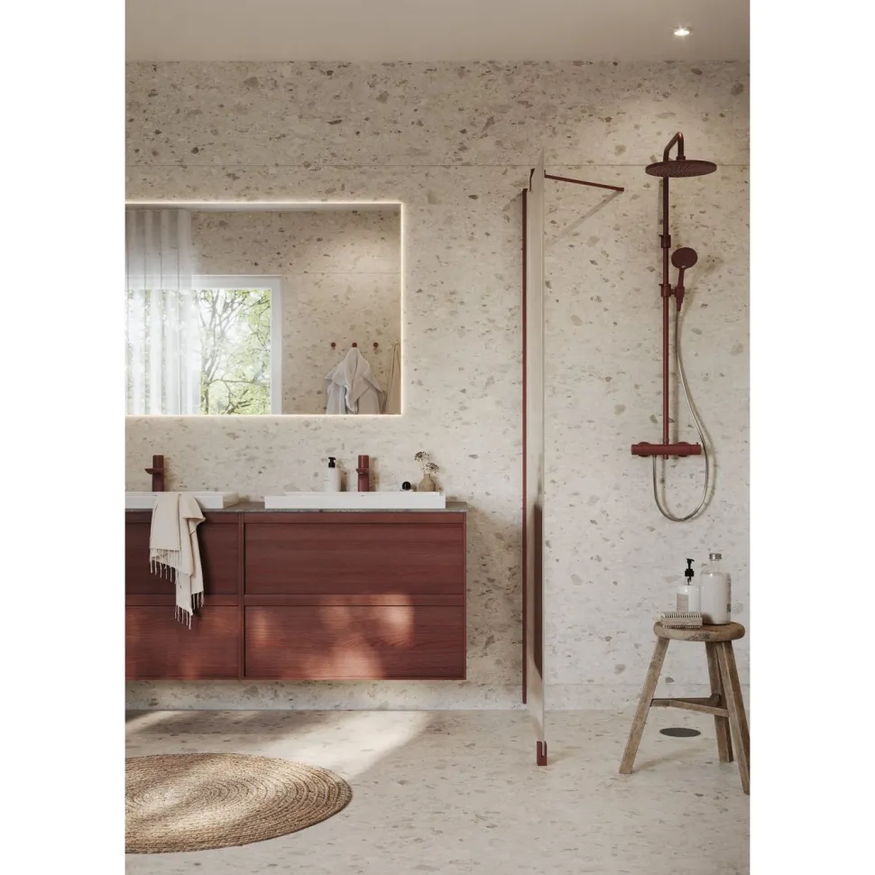 Kostean tilan boordi Tarkett Aquarelle Breccia Stone Beige