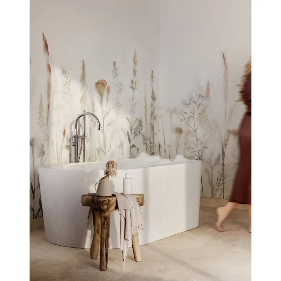 Kostean tilan tapetti Tarkett Aquarelle Autumn Mist