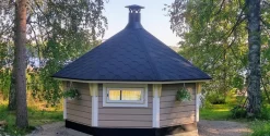 Kotalaavu Jalotakka 7,8 m² + Nuotiogrilli