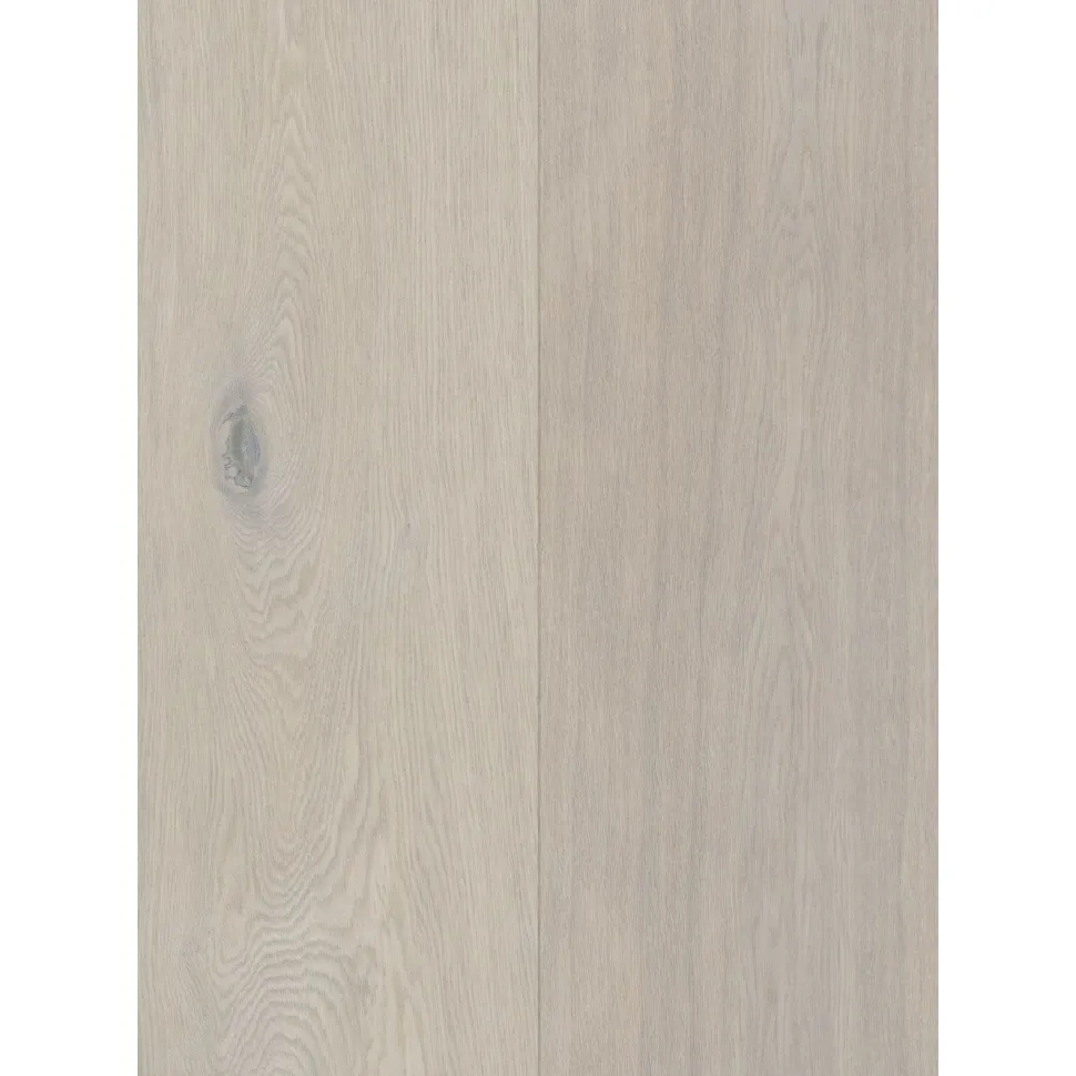 Kovetettu puulattia Bjelin Tammi Dalby 3.0 Powder White, mattalakattu, eri kokoja