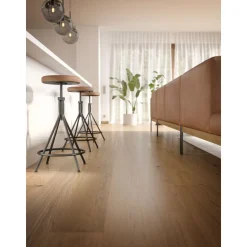 Kovetettu puulattia Bjelin Tammi Eket 3.0 Natural, harjattu, mattalakattu, eri kokoja