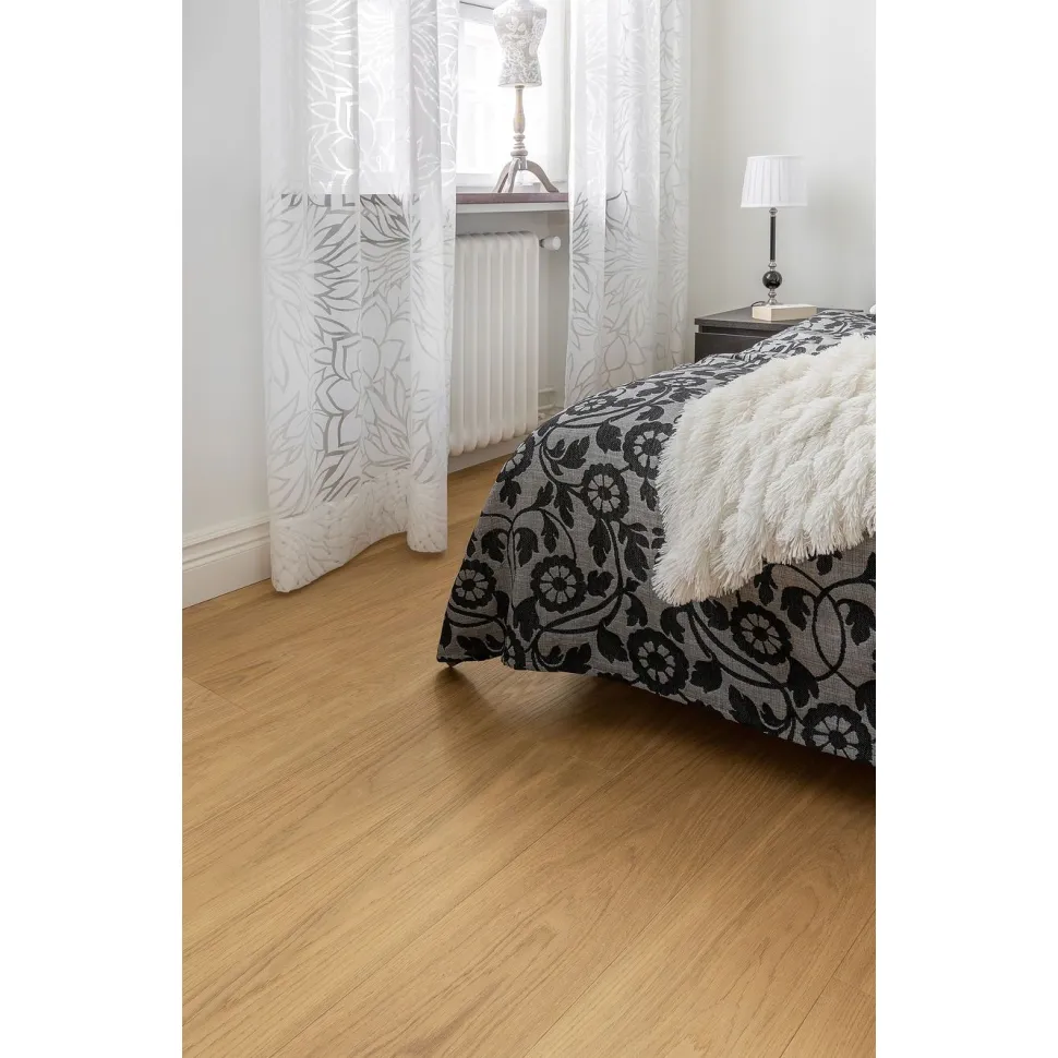 Kovetettu puulattia Bjelin Tammi Norrlia 3.0 Natural, mattalakattu, eri kokoja