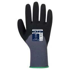 Käsineet Portwest A352 DermiFlex Ultra 12 paria/pkt harmaa/musta