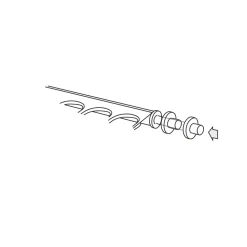 Kuivauskaapin tasohylly Grip M40