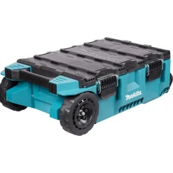 Kuljetuslaatikko Makita Maktrak P-91001 pyörillä/vetoaisalla