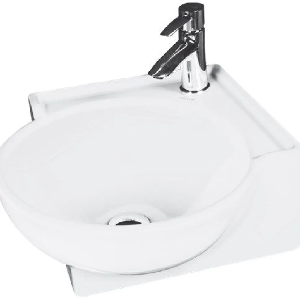 Kulma-allas Creavit TP051, 370 X 370 X 160 mm