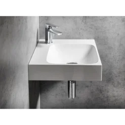 Kulma-allas Interia Emona 400x400 mm, valkoinen