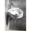 Kulma-allas Interia Kaori 380x380 mm, valkoinen