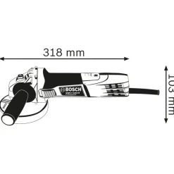 Kulmahiomakone Bosch Professional GWS 7-125 Compact