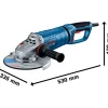 Kulmahiomakone Bosch Professional GWS 27-230 JR