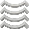 Kulmakoriste Lundbergs Melissa 140mm valkoinen