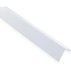 Kulmalista Maler sileä 2x25x25x1000mm alumiini valkoinen maalattu