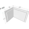 Kulmaluukku Tapani Puosi TP-20S 565x385mm eri värivaihtoehtoja