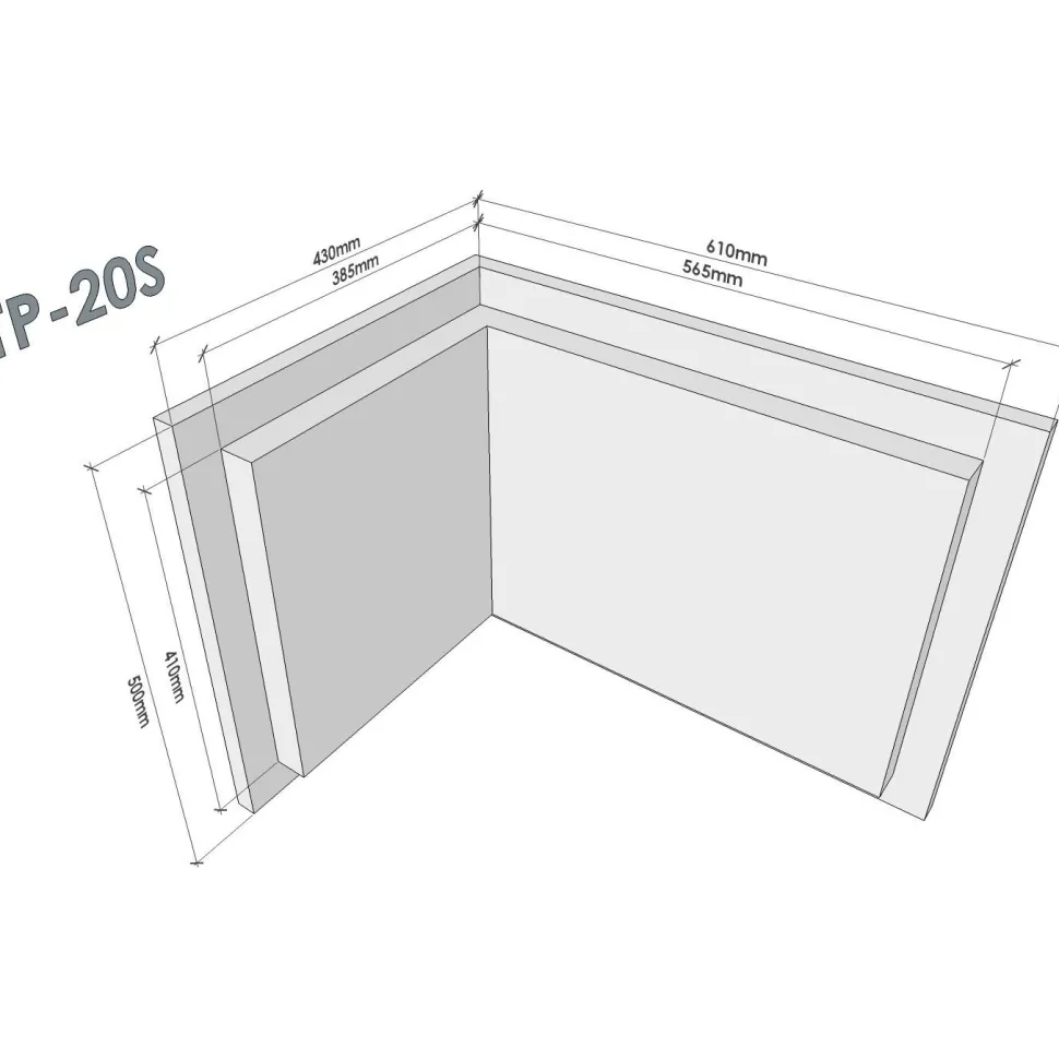 Kulmaluukku Tapani Puosi TP-20S 565x385mm eri värivaihtoehtoja