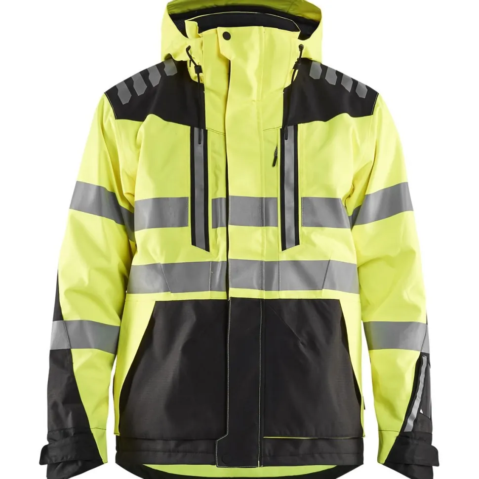 Kuoritakki Blåkläder 4496 Highvis huomiokeltainen/musta