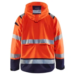 Kuoritakki Blåkläder 4987 Highvis huomio-oranssi/sininen