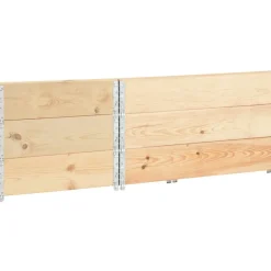 Kuormalavan reunukset 3 kpl 50x100 cm täysi mänty
