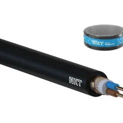 Kuparivoimakaapeli NKT XCMK-HF 2X1,5/1,5 RE Dca R50